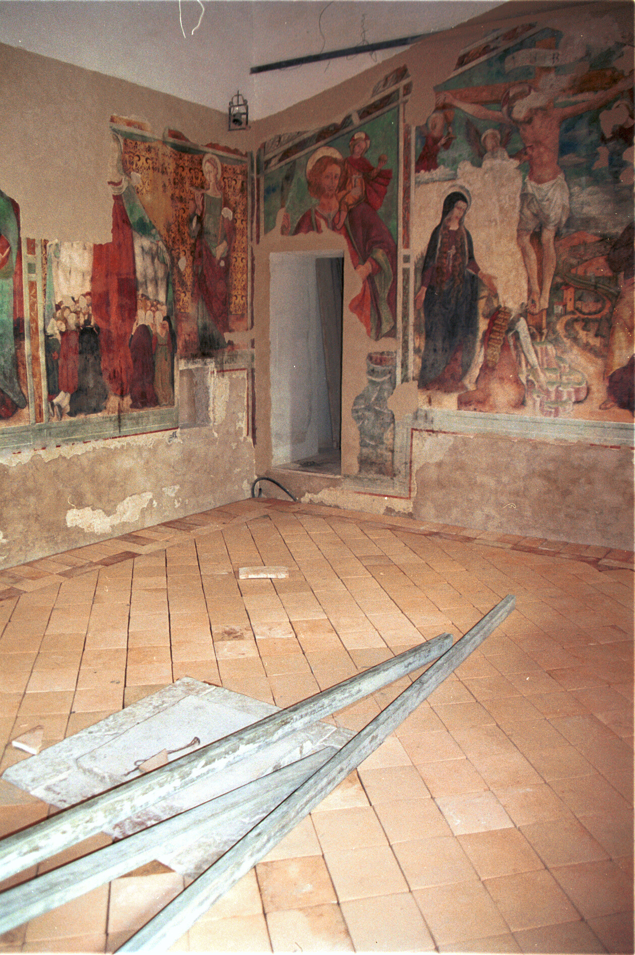 Chiesa S. Cristoforo di Arnano - interno